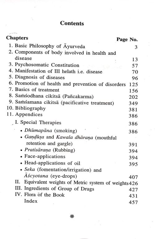 Concepts of Health and Disease in Ayurveda